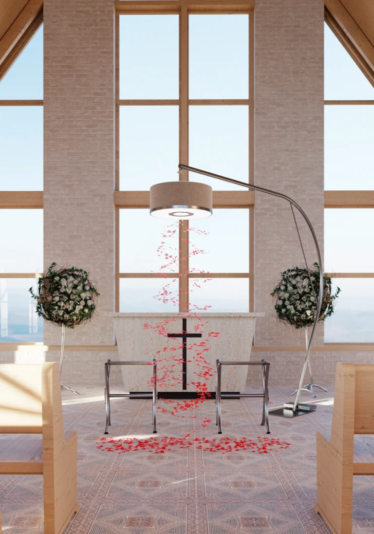 SUPORTE LUSTRE IGREJA Caravaggio Acessórios 2